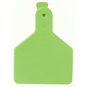 Z Tag No Snag Calf Blank : Tags -  Pack of 25 Chartreuse