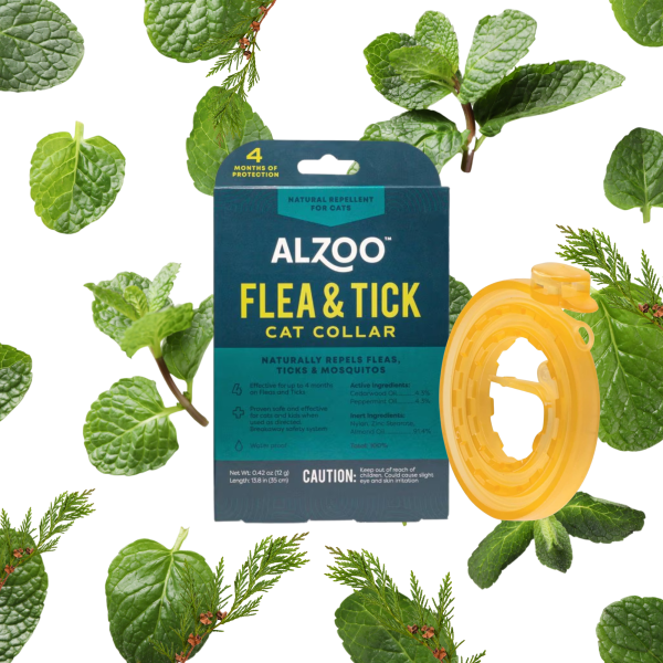 Alzoo Flea & Tick Cat Collar