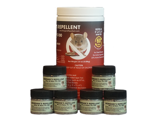 Morgan's Repel Mice/Rats Peppermint & Cinnamon : 6 x .5oz