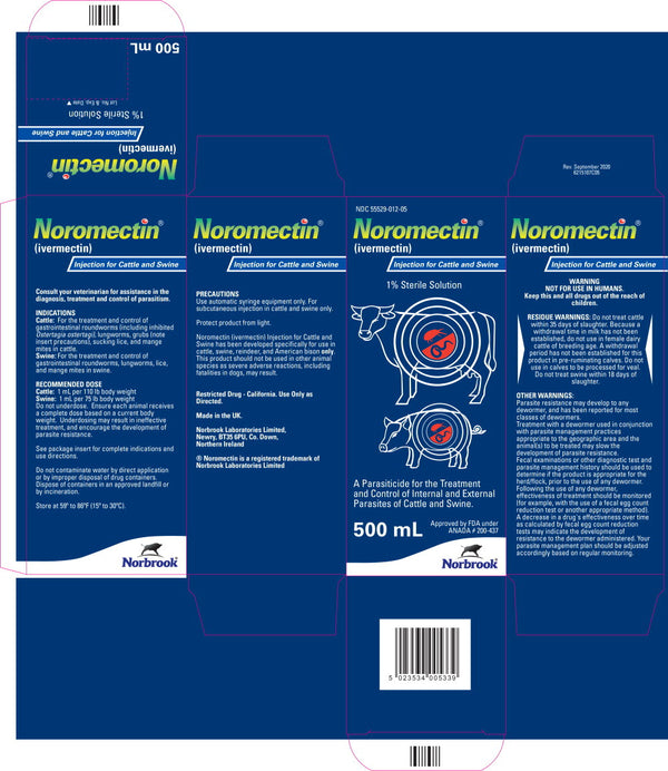 Noromectin for Cattle and Swine 500ml