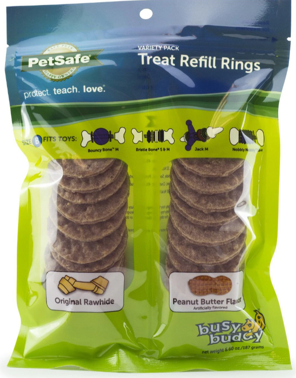 PetSafe Busy Buddy Rawhide Refills Medium