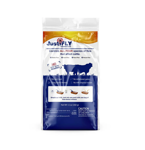 JustiFLY Feedthrough 360 gram Add Pack (single)