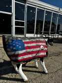 4-D AG USA Print Calf Jacket : Medium