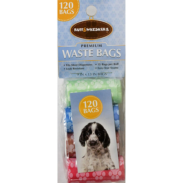 R & W Premium Waste Bags : 120ct