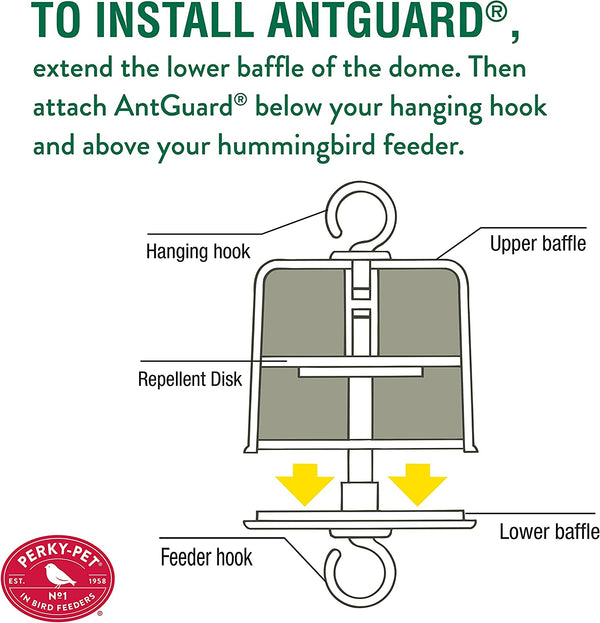 Perky Pet Hummingbird Feeder Ant Guard