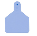 Z Tag No Snag Cow Blank :Tags - Pack of 25 Blue