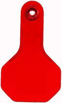 Y-Tex Red All American 2 Star Tags Small Blank: Pack of 25