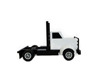 Little Buster Toy Semi Truck White