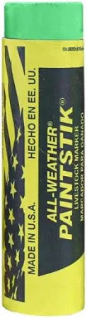 All Weather Painstik Fluorescent Green : 12ct