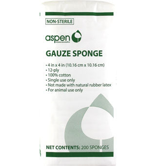 Aspen Gauze Sponges 4