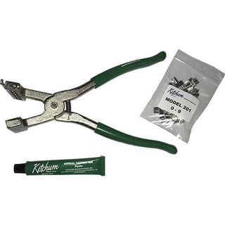 Ketchum Tattoo Outfit Model 201B: (Plier, 1oz Paste, 0-9 Digit Set)