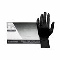Hand Armor  Nitrile Black Large Powder Free Exam Gloves : 100ct
