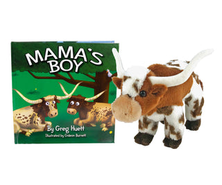 Book Mama's Boy & Plush Toy Woodrow Combo: BCT64 & BCT69