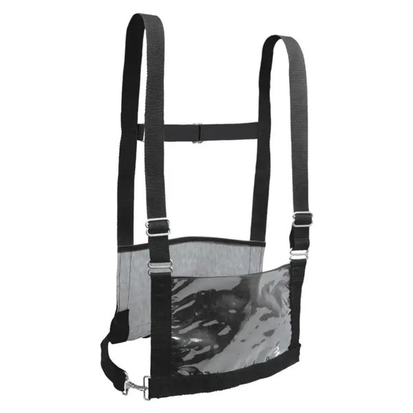 Adjustable Nylon Exhibitor Harness : Black Medium/Large
