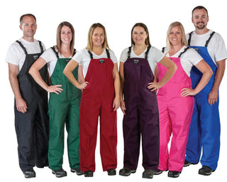 Udder Tech Waterproof Bibbed Blue Overalls :Regular XXL