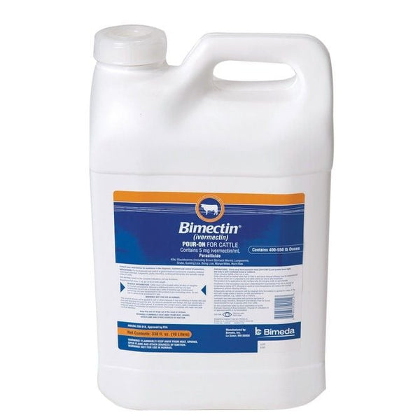 Ivermectin Pour-On Cattle Wormer : 10lt