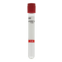 Blood Tube Vacutainer Standard Red 5ml : 100ct