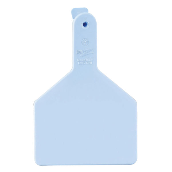 Z Tag No Snag Cow Blank :Tags - Pack of 25 Blue