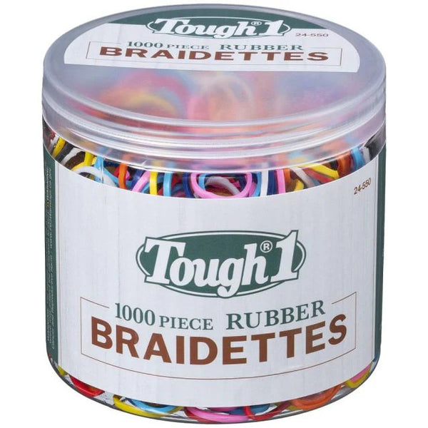 Braidettes Equine Bands Rainbow : 1000ct