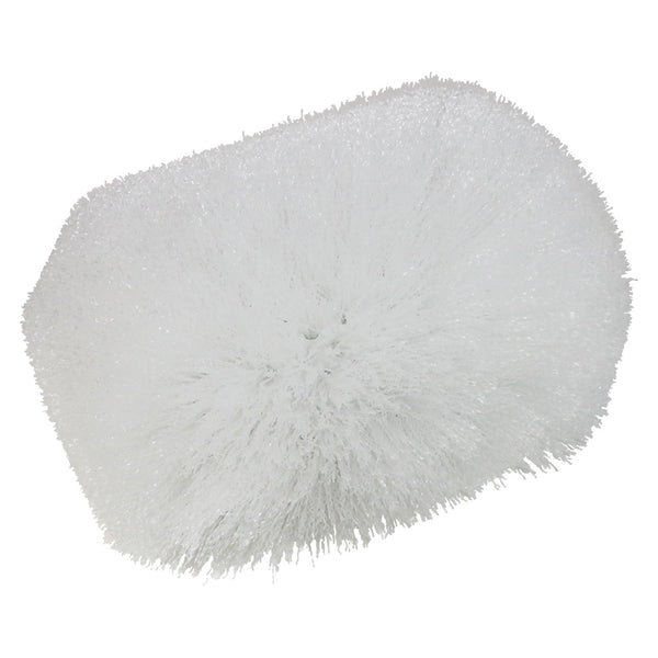 Bulk Tank Brush w/ White Nylon Bristles 5.5" x 7.5"