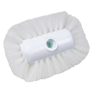 Bulk Tank Brush w/ White Nylon Bristles 5.5" x 7.5"