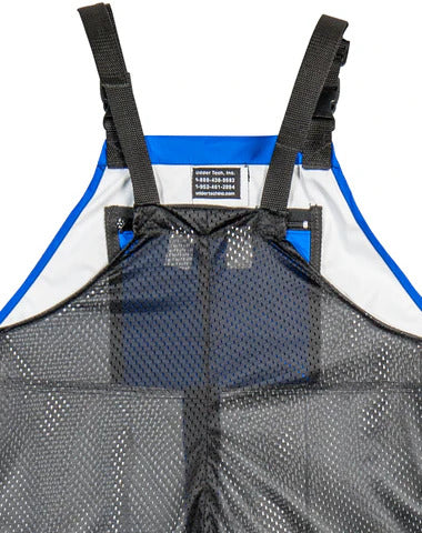 Udder Tech Waterproof Blue Overalls w/Mesh Back : Large