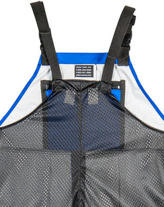 Udder Tech Waterproof Blue Overalls w/Mesh Back : Large