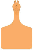 Allflex Global ATAG Feedlot Blank Light Orange : 50ct