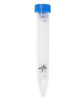 Centrifuge Tubes Premium Clear Sterile 15ml : 50ct