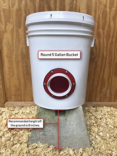 Rentacoop DIY Large Chicken Feeder Kit : 2ct