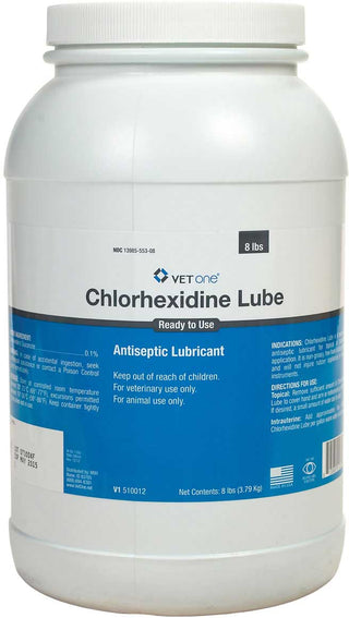 Vetone Chlorhexidine Lube : 8lb