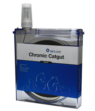 VetOne Chromic Gut Sterile Absorbable Cassette Number 3 : 40m