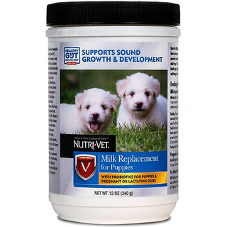 Nutri-Vet Puppy Milk Replacer : 12oz