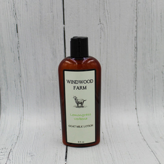 Windwood Goat Milk Lotion 8oz : Lemongrass Verbena