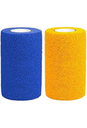 Cohesiant Wrap Bright Assorted Colors (Yellow/Green/Blue): 4inches x 5yards 12ct