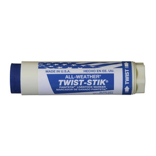 Livestock Markers Twist Sticks Blue : 12ct