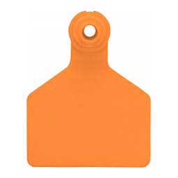 Z-Tag Stockman Calf Medium 2 Piece Tags 25ct: Orange