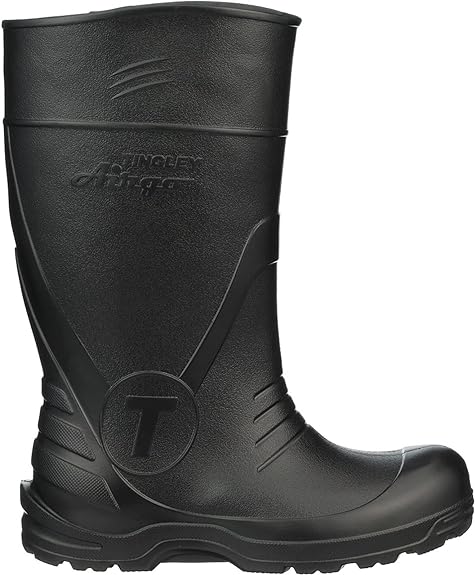 Tingley Airgo 21141 Plain Toe Eva Black Knee Boots 15": Men Size 6 or Women Size 8