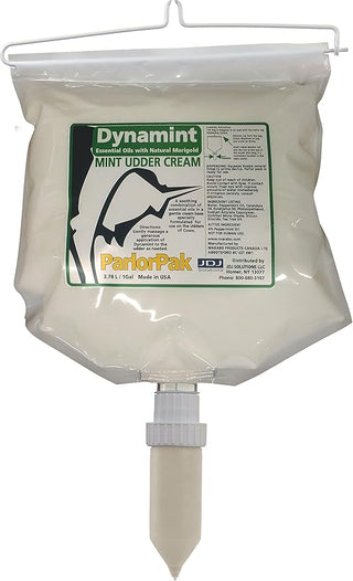 Dynamint White Udder Cream Parlor Pack Bag : Gal 2ct