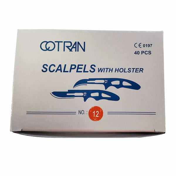 Mini Pocket Disposable #10 Scalpels : 40ct