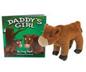 Book Daddy's Girl & Plush Toy Scarlet Calf Combo