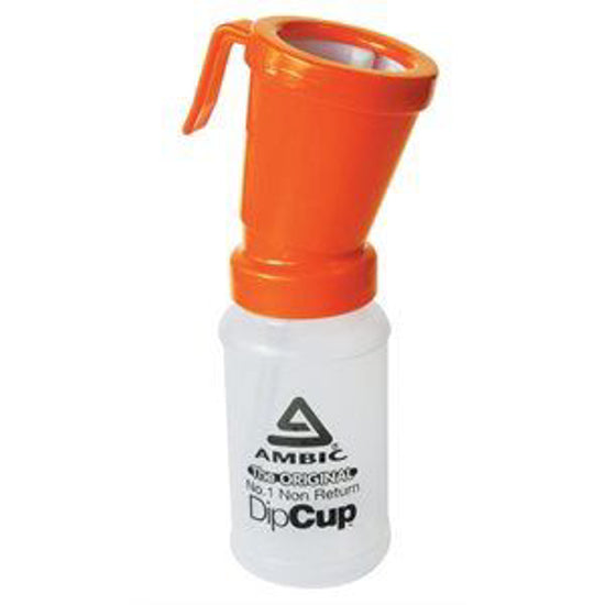 Ambic Teat Non Return Dipper: Orange