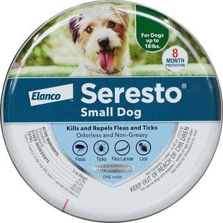 Seresto Small Dog Flea & Tick Collar: Under 18lbs