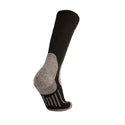 Quatro Socks Black/Gray Knee : Size Large (8-10)