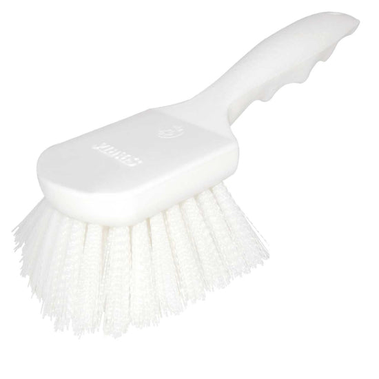 Carlisle Floating White Gong Brush with Bristles : 8 inch