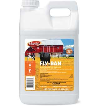 Control Solutions Fly Ban Synergized Pour On : 2.5 Gal