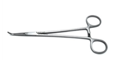 Gemini-Mixter Delicate Forceps w Full Curved Jaws : 7 inches
