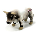 Big Country Toys Stuffed PBR Bull : Gray 14 inches