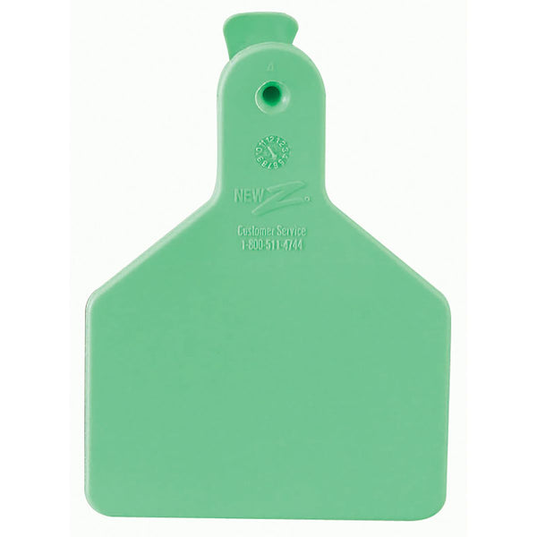 Z Tag No Snag Calf ID Numbered Tags Green 151 - 175 : Pack of 25