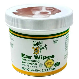 Happy Jack Ear Wipes : 100ct